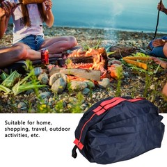 Reusable Oxford Cloth Shoulder Bag Eco-friendly High Capacity For Groceries