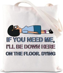 Bob’s Burgers Quote Gift Tina Belcher Makeup Bag Cartoon TV Show Merchandise…