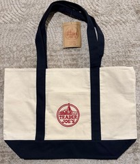 Large Brand New Original Classic Collectible Trader Joe’s Tote Bag – IN HAND!