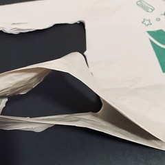 ReUsable Bag 7Eleven Store Convenience Snack Recycled Plastic Shop Sack Green z