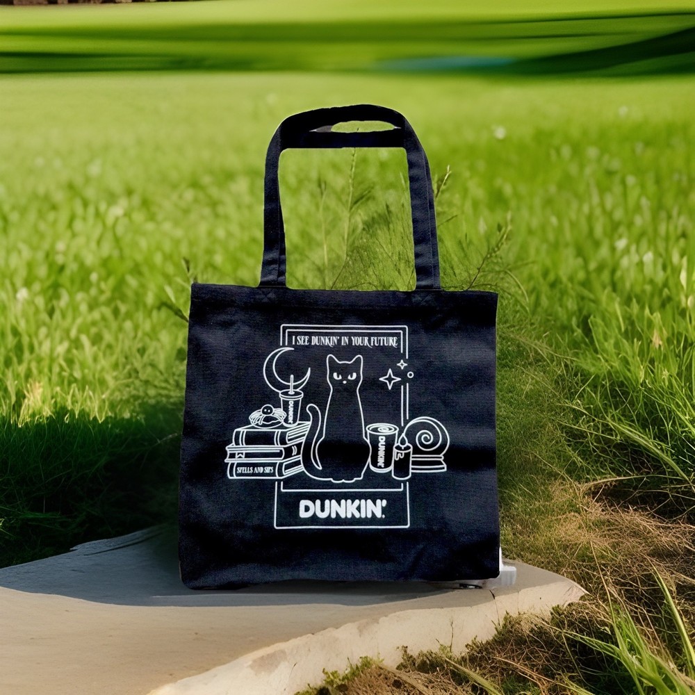 Salem MA Runs On Dunkin’ Donuts Exclusive Halloween Limited Edition Tote Bag NEW