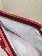 Trader Joe’s Black & Red Large Insulated Tote Bag Cooler Shopping Grocery🔴⚫NEW