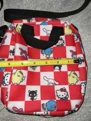 Hello Kitty & Friends 8″ Adjustable Nylon Bag by Fast Forward New York & 2 Clips