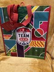 HEB Grocery Reusable Shopping Bag FIFA Football Soccer Texas Limited Time NWT