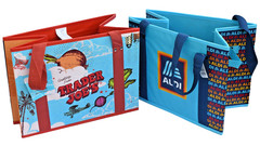 New Trader Joe’s & ALDI Stand Up Collapsible Reusable Grocery Tote Shopping Bag