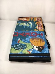 World Market Wheeled Foldable Compact Market Shopping Travel Trip Bag Tote