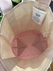 🔥 Ships Today | Trader Joe’s Mini Tote Bag Pink/White Stripe Canvas Summer 2026