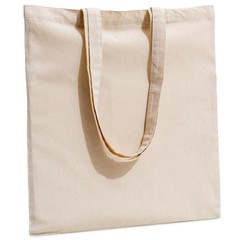(Not Made In China) Canvas Tote Bags 5-Pack, 15″x 16″, Organic Cotton Reusabl…