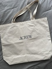 J Crew Large Cotton Tote Summer 2025 HAMPTONS EXCLUSIVE – Not For Sale In Stores