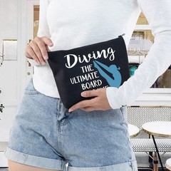 LEVLO Springboard Diving Cosmetic Bag Platform Gift – The Black
