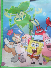Nickeloden SpongeBob SquarePants 13″x 13″ x 6″ Shopping Bag/Tote With Handle New