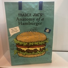 Trader Joes GREETINGS FROM CONNECTICUT~ 100% Polypropylene Reusable Bag NWT