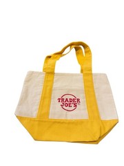 Trader Joe’s 2025 Yellow Limited Edition Tote Bag Set Mini NWT