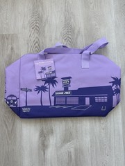 Trader Joe’s NEW SPRING 2026 RELEASE PURPLE RAIN Large Insulated Bag LIMITED