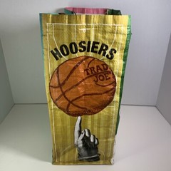 Trader Joe’s Indiana Hoosiers re-usable shopping bag, 15.5″ x 11.5″ x 7″