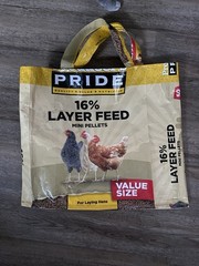 Large Reusable Shopping Yellow Tote Gift Bag Handmade From Chicken Feed Bag