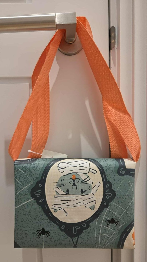 NWT TJ MAXX- Spooky Family Cats Portraits – Large Reusable Shopping Tote Eco Bag