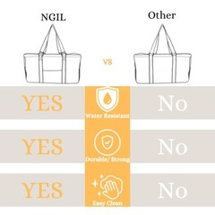Extra Large Utility Tote Reusable Grocery Bag Oversized Collapsible For Grocerie