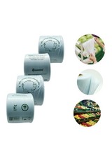 4-pack Compostable Food Bags, 350 Roll , Total 1400. 15x20inch White