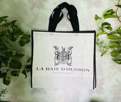 5 Hudson Bay Company Crest Logo HBC Reusable Gif/ Shopping Bags Sz M. New