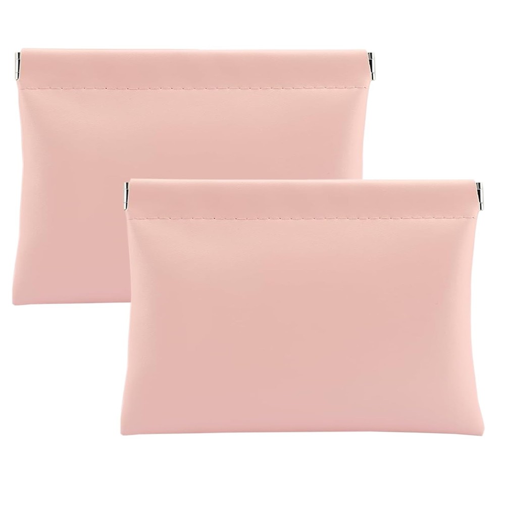 Zilotusnte 2 PCS Small Makeup Bag for Purse, Coin Purse Mixed Color 5