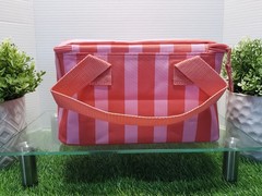 Trader Joe’s Summer 2026 Mini Insulated Tote Bag Pink Stripes 1.5 Gallons💗🌴NEW