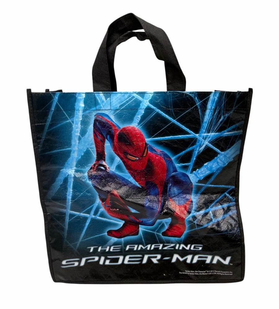 The Amazing Spider-Man 2012 Marvel Reusable Shopping Tote Bag Grocery Bag
