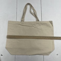 Q-Tees Q600 Jumbo Canvas Tote 100% Heavy Cotton Natural Beige Single Bag