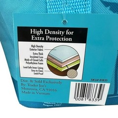 Trader Joe’s Mini Insulated Bag Set Peach Blue Brand New Release 10×6 NWT