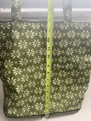 Temptations Insulated Tote Cooler Bag Reusable Floral Pint Packable