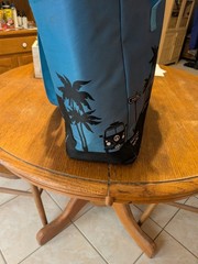 1st Trader Joe’s Store Insulated Cooler Tote Bag Blue Zip Grocery Pasadena 1967