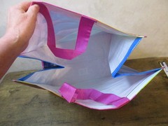 Flower Floral Summer Heavy Duty Reusable Tote Shopping Bag 16″ X 16″ X 9″