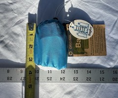 Vintage Rubio’s World Oceans Day 2016 Bagito Foldable Blue Shopping Grocery Bag