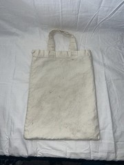 Kool-Aid Foldable Canvas Reusable Shopping Bag Beige Multicolor Graphic Print