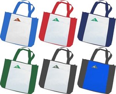 Reusable Zipper All Purpose Shopping Tote Grocery Travel Beach Boat Gift Bag