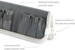 Sustainable Luxury Two-Way Makeup Brush Case