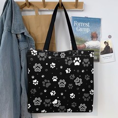 Aesthetic Canvas Tote Bag for – Cute Heavy-Duty Shoulder Bag with Zipper Pock…