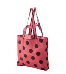 TWO Reusable Shopping Tote IKEA SKYNKE Medium Polka Dot Folding Eco Bag. SET(2)