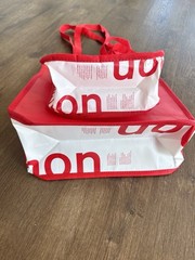 lululemon Reusable Shopping Totes – Red – Spring 2025