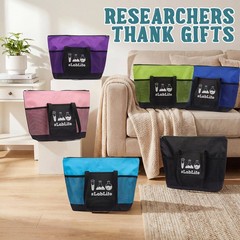 6 Pcs Lab Graduations Gifts Bulk for Reusable Laboratory Tote Bags Science Pa…