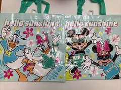 Tesco Mickey Minnie Daisy Donald Tote Bag Hello Sunshine Flower Sun Disney New