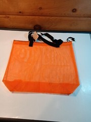 Reusable 5 pack Colorful Mesh Beach Tote Bagsmesh Shopping Bag With Drawstring