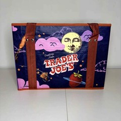 LOT 5x — Trader Joe’s Stand-Up Collapsable Grocery Tote Bag Box Car Storage NWT!