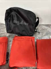 Bag-a-Roo Reusable Shopping Bags 5 Pack 23” X 14.5” Red Can Hold Up To 60lbs
