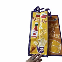 Trader Joe’s Reusable PB JAM/Cookies Milk/Mac Cheese Tote Bag 6 Gal New