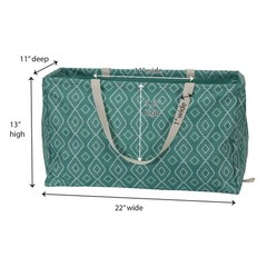 All-Purpose Utility Tote Durable Canvas Storage Bag Foldable Handle Organizer US