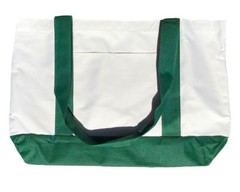 Reusable Grocery Shopping Totes Bags with Gusset Plain Travel Gym Yoga Sports