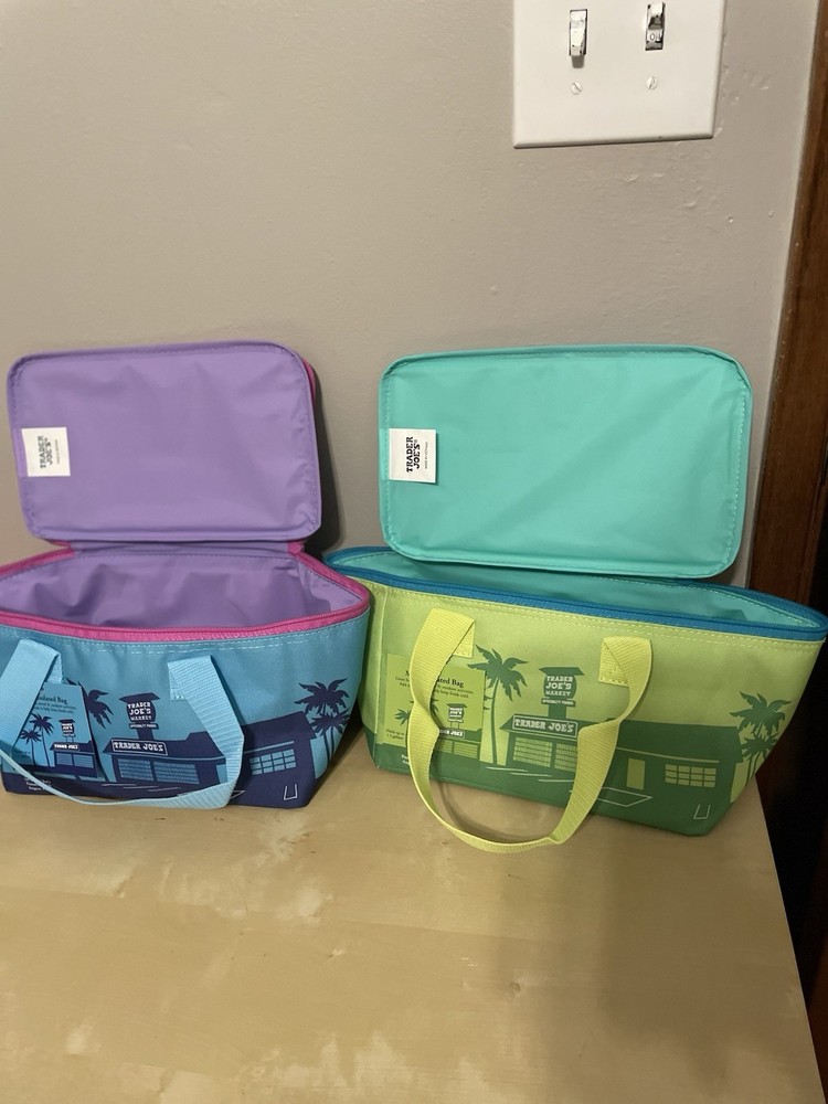 Trader Joes Mini Insulated Bags Holds Up To 1.5 Quart Great For Lunches