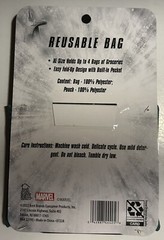 New Marvel Black Panther Wakanda Forever Reusable Grocery Bag Tote