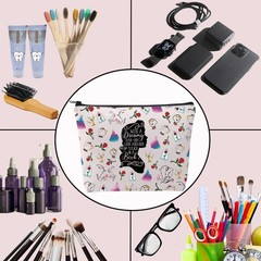 ENSIANTH Cartoon Inspired Makeup Bag Belle Princess Gift Beauty dreamy MU